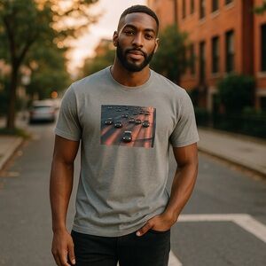 Ripndip short sleeve police chase t-shirt size Medium NWOT